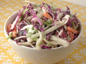 Two-Toned Cole Slaw