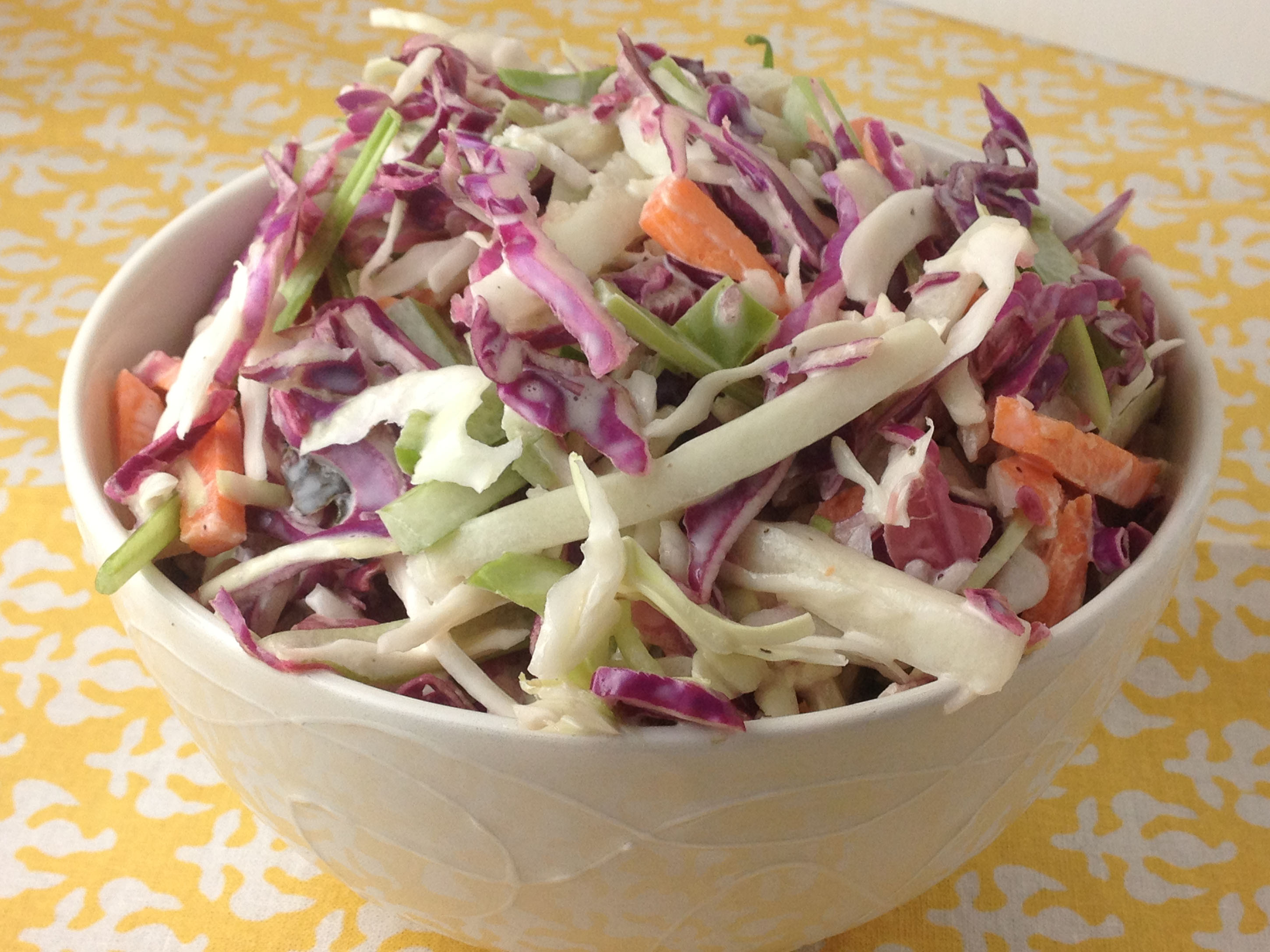 Two-Toned Cole Slaw